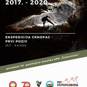 Ekspedicija Crnopac 25.7. – 9.8.2020. – prvi poziv